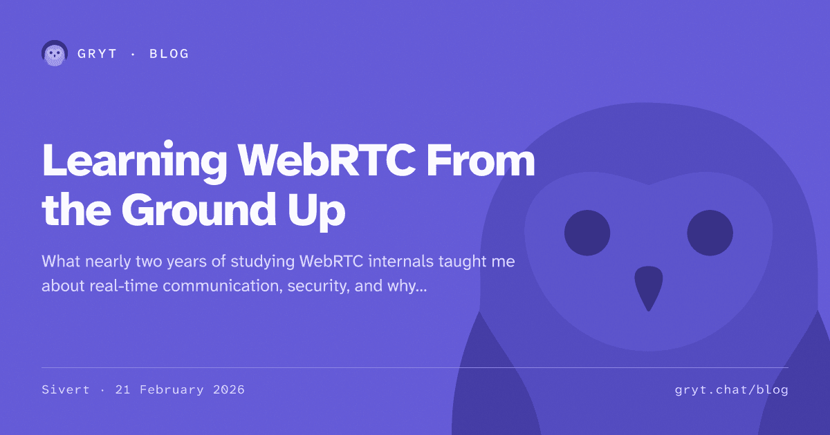 Learning WebRTC From the Ground Up